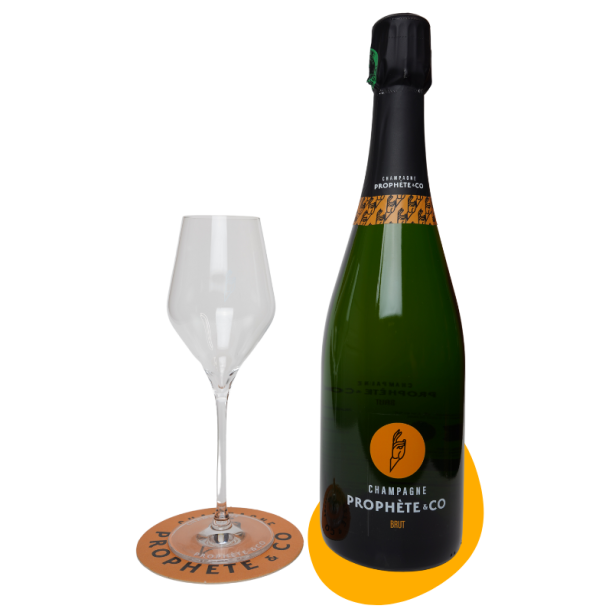 Champagne Prophète and CO Cuvée Brut