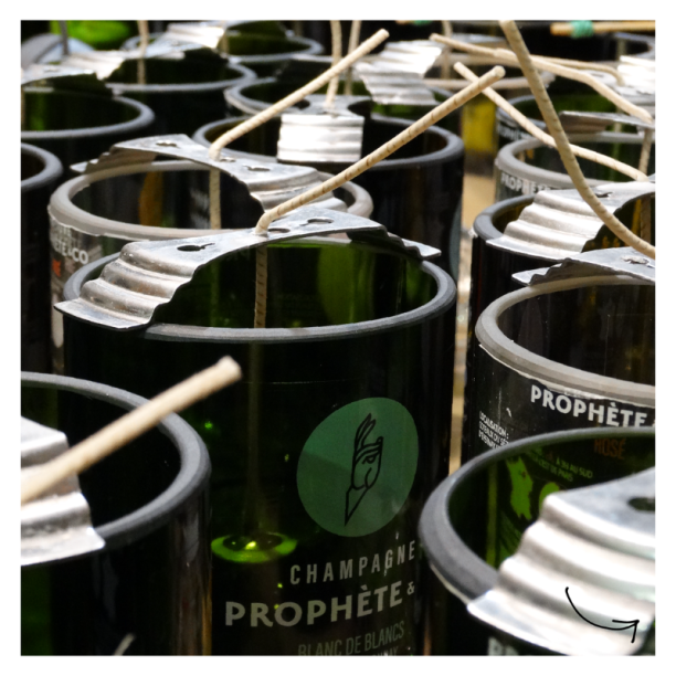 Bougie Upcyclée Prophete and CO